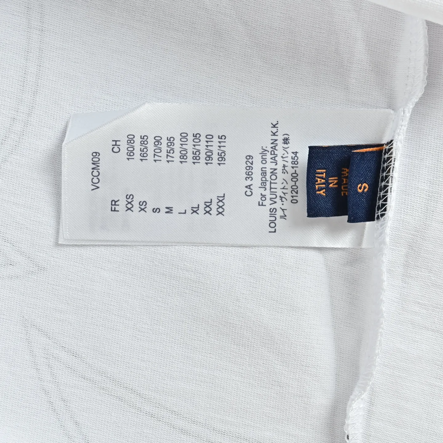 Louis Vuitton/Louis Vuitton presbyopic line pattern printed short sleeves